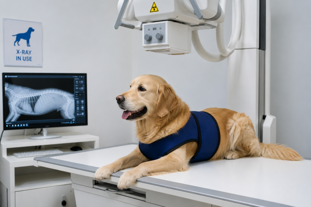 pet in xray machine