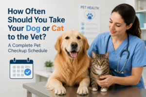 How Often Should You Take Your Dog or Cat to the Vet