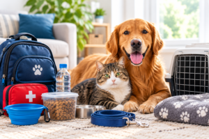 Pet-Emergency-Preparedness-with-Dog-and-Cat